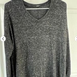 oysho dark grey lounge pijama matching set super soft and comfy M top L pants
